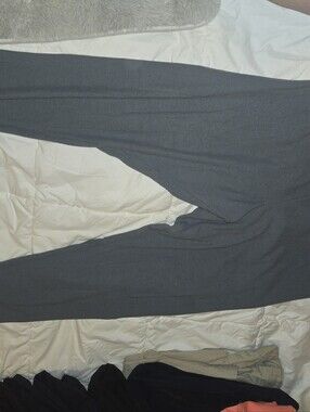 Men's Gray Knit Lounge Pants